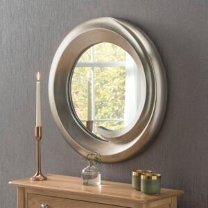 Silver Swirl Mirror