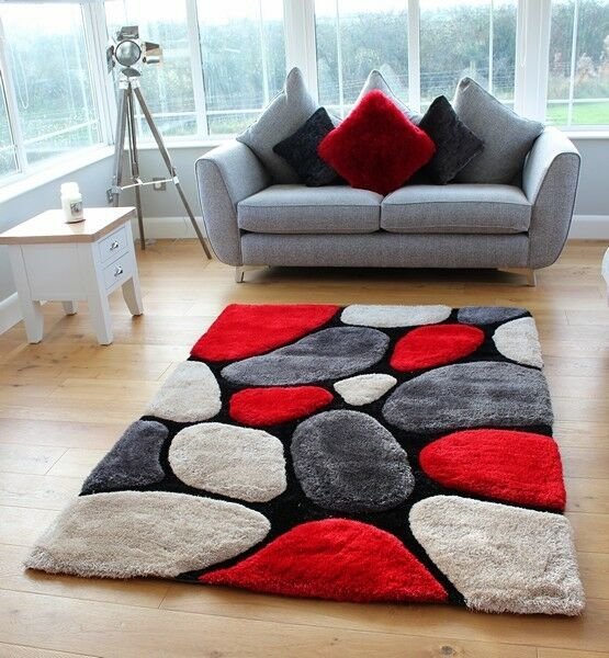 Red Lion’s Paws Multicoloured Shaggy rug